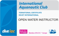 i.a.c. Open Water Instructor / CMAS 1 Instructor