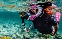 Schnorcheltaucher / Snorkel Diver