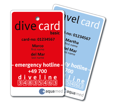 Aquamed Dive & Travel Card